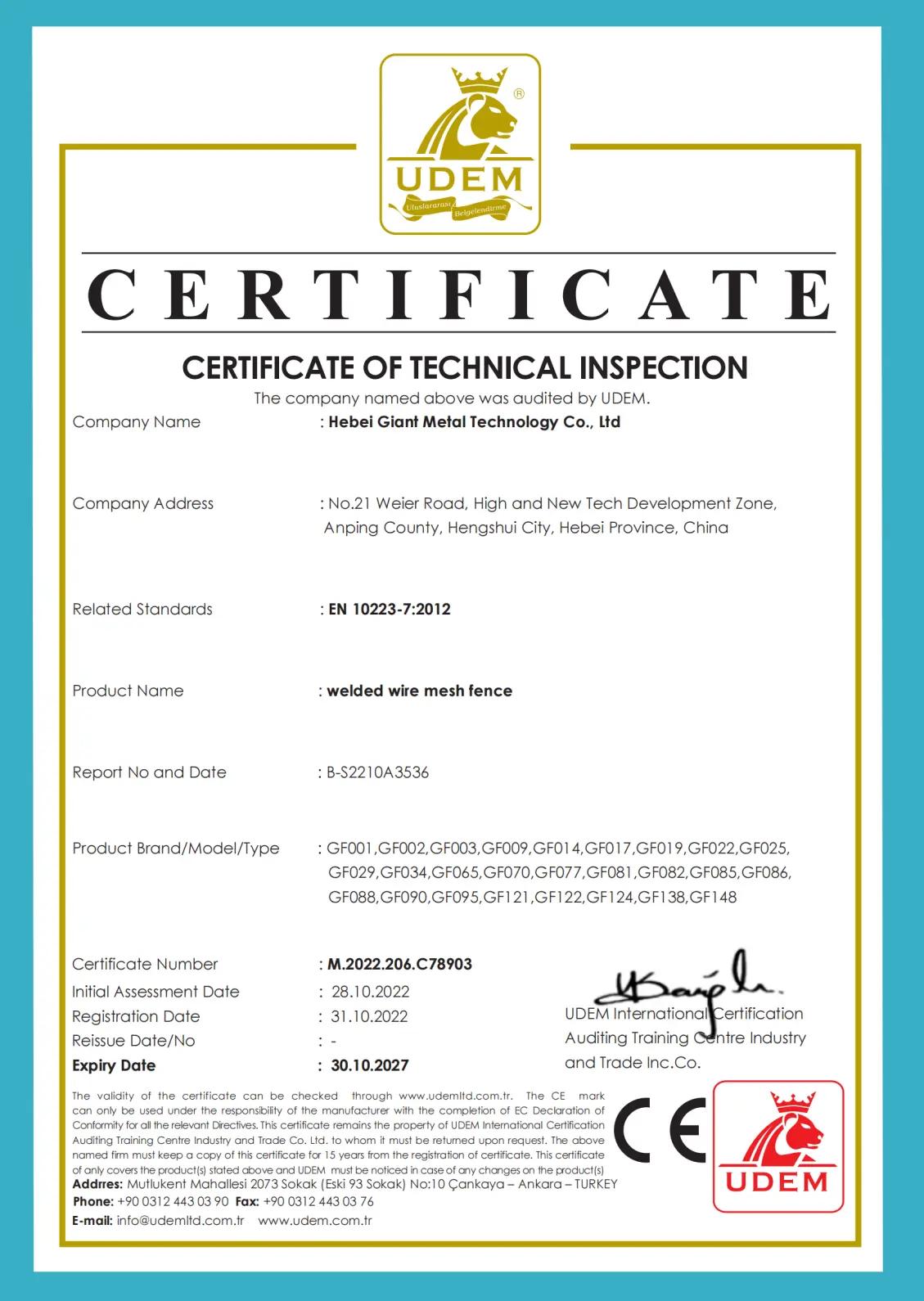 CE Certification