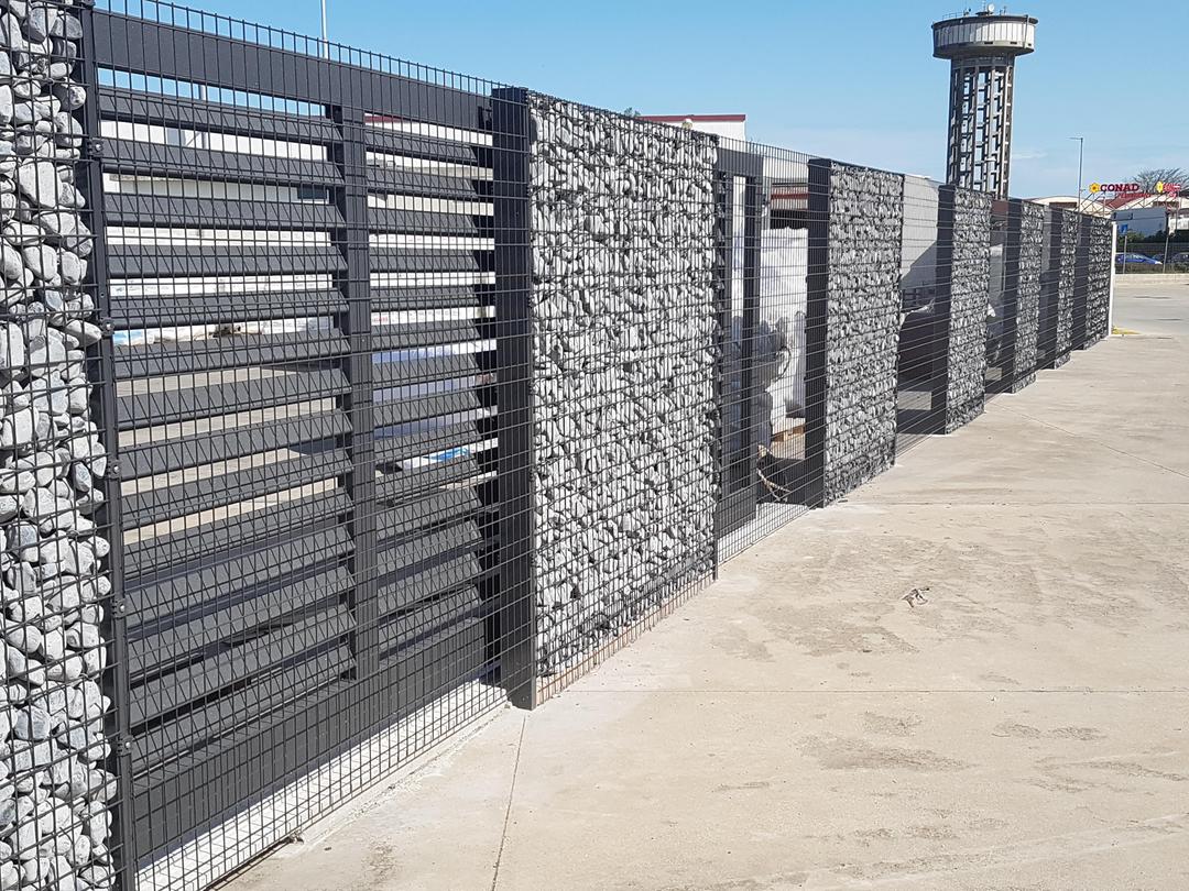 Welded Gabion Wall