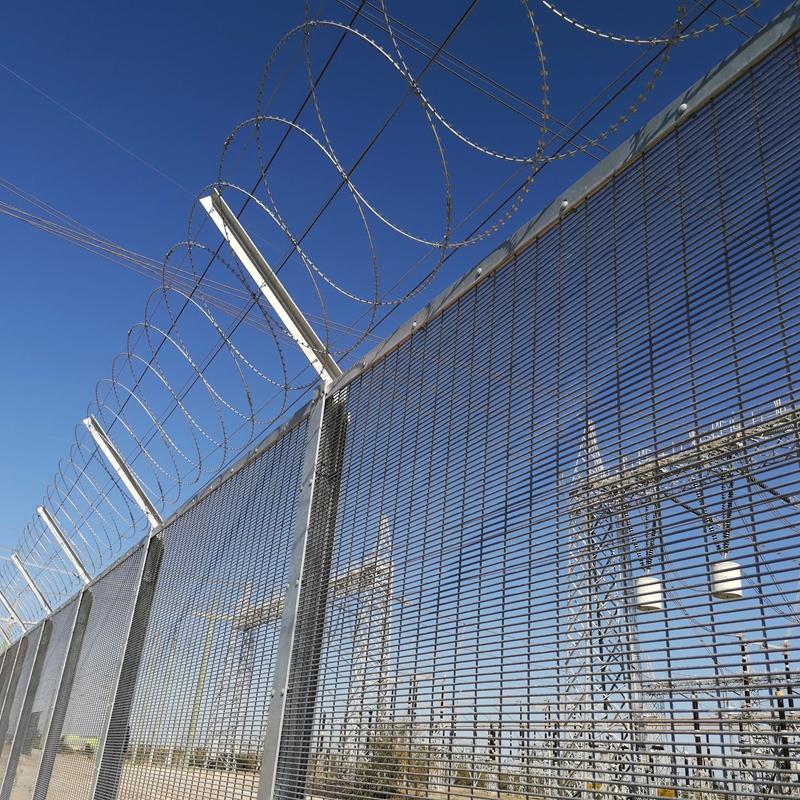 Airport fence