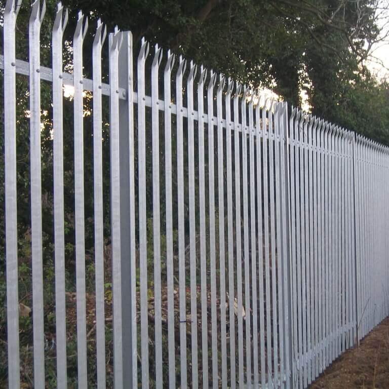D Pale Palisade Fence
